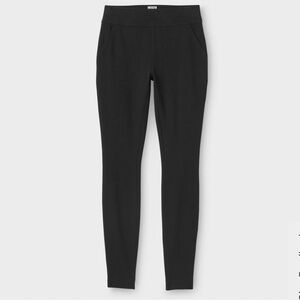 NEW Women’s Black Duluth Noga Naturalle Pull-On Cotton Leggings B2